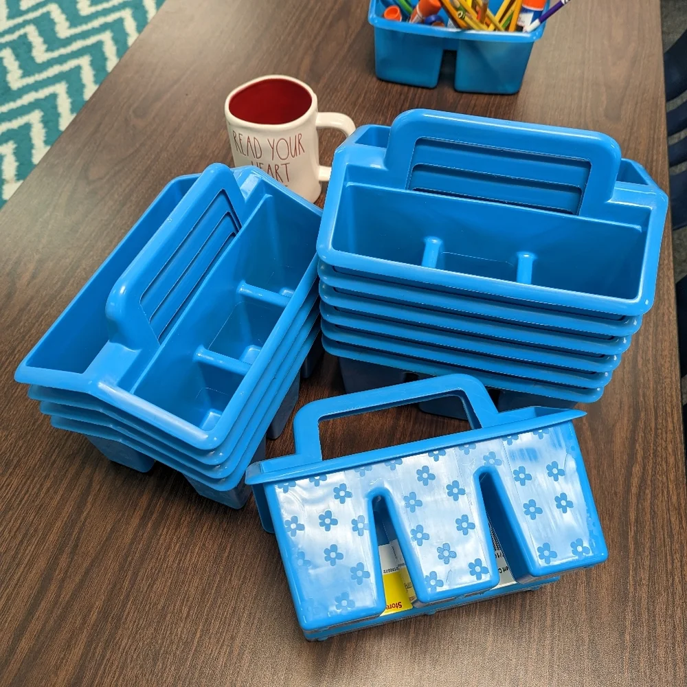 Set of 5 Desk Organizing Baskets Classroom Resources
